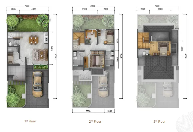 Floor plan for Type A Premium Attic