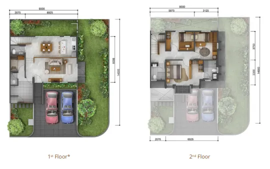 Floor plan for Type D Premium Hoek